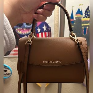 Michael Kors extra small Saffiano leather crossbody